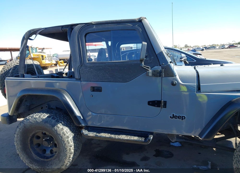 1999 JEEP WRANGLER SE VIN: 1J4FY29P9XP479416