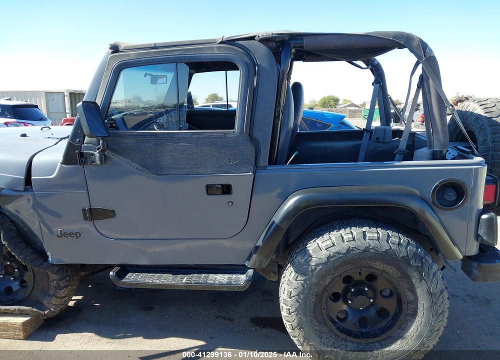 1999 JEEP WRANGLER SE VIN: 1J4FY29P9XP479416