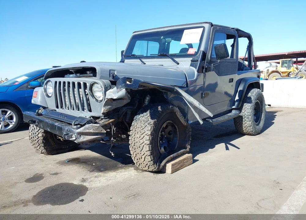 1999 JEEP WRANGLER SE VIN: 1J4FY29P9XP479416