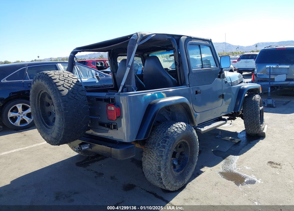 1999 JEEP WRANGLER SE VIN: 1J4FY29P9XP479416