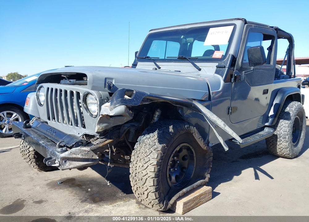 1999 JEEP WRANGLER SE VIN: 1J4FY29P9XP479416