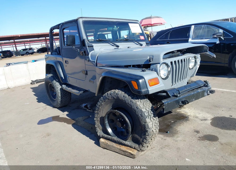 1999 JEEP WRANGLER SE VIN: 1J4FY29P9XP479416