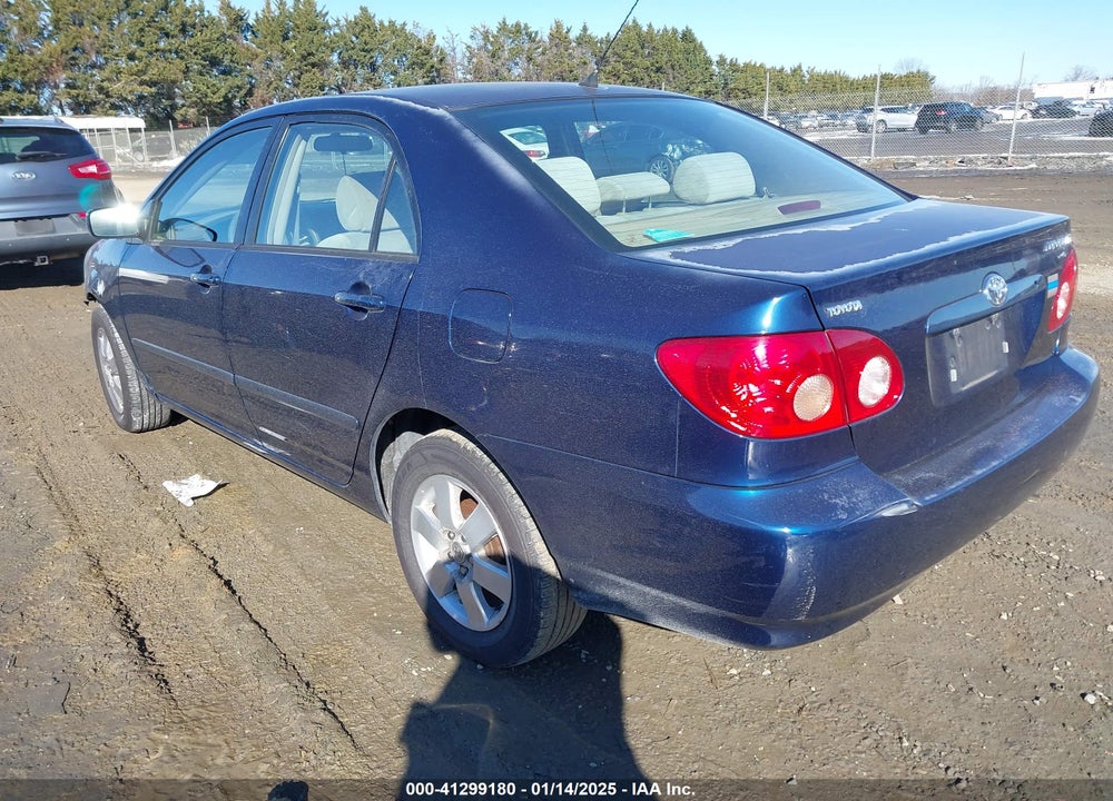 2006 TOYOTA COROLLA LE VIN: 2T1BR32E56C608023