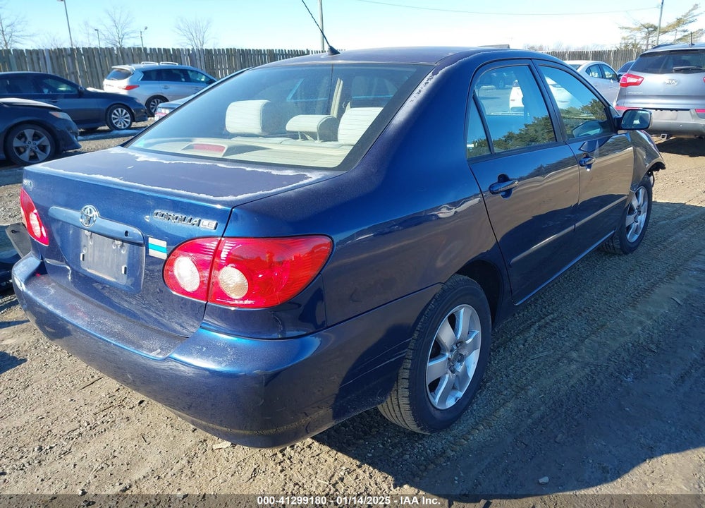 2006 TOYOTA COROLLA LE VIN: 2T1BR32E56C608023