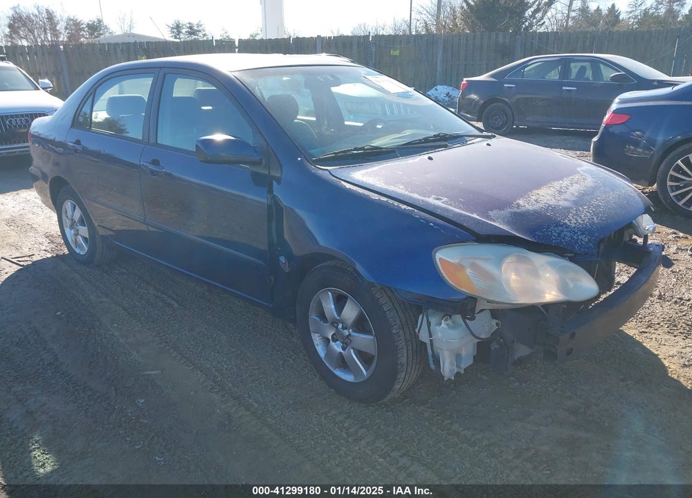 2006 TOYOTA COROLLA LE VIN: 2T1BR32E56C608023