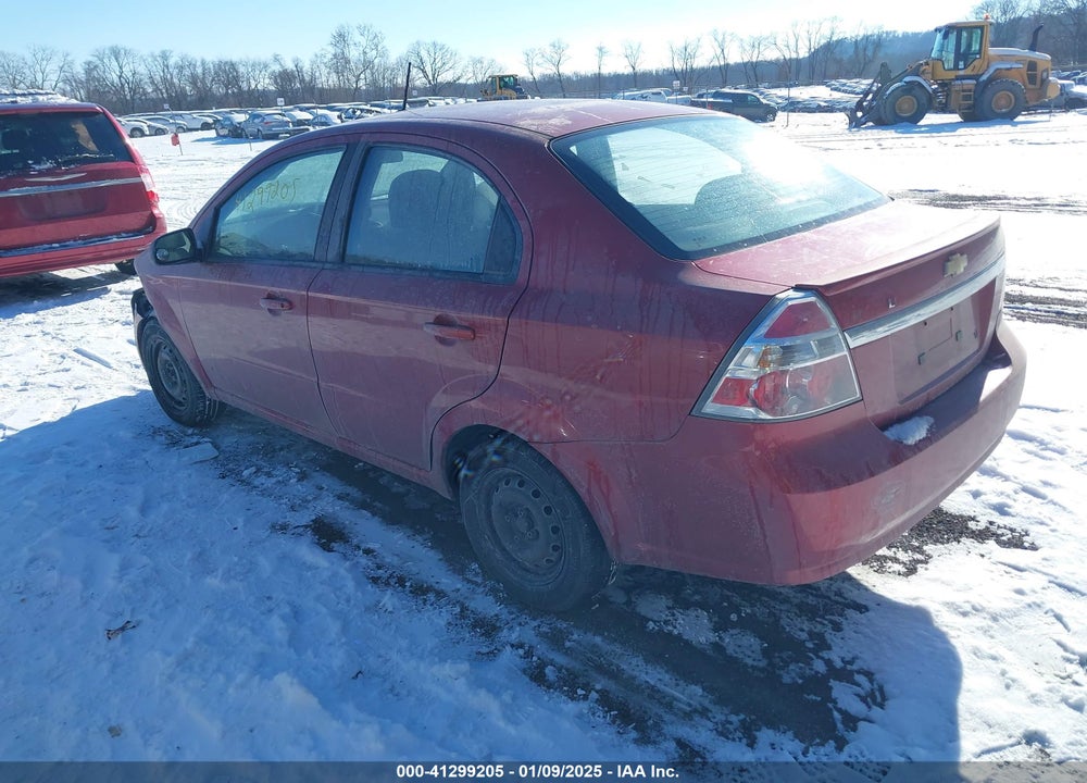 2011 CHEVROLET AVEO 1LT VIN: KL1TD5DE2BB140795