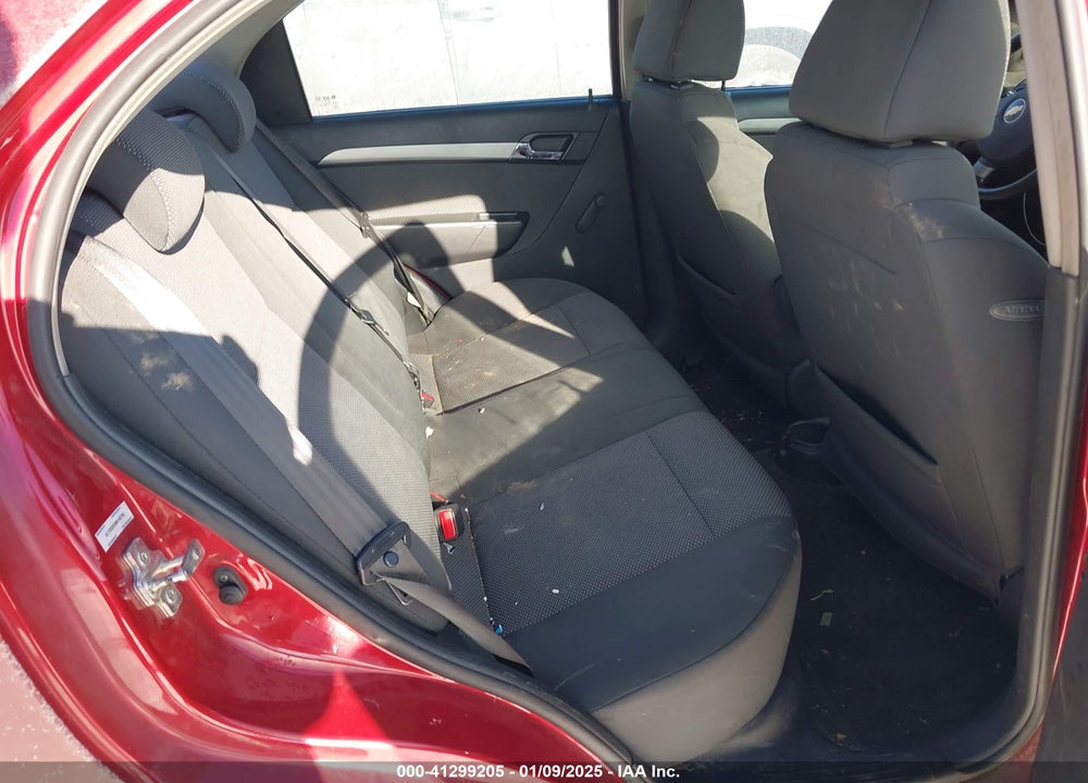 2011 CHEVROLET AVEO 1LT VIN: KL1TD5DE2BB140795