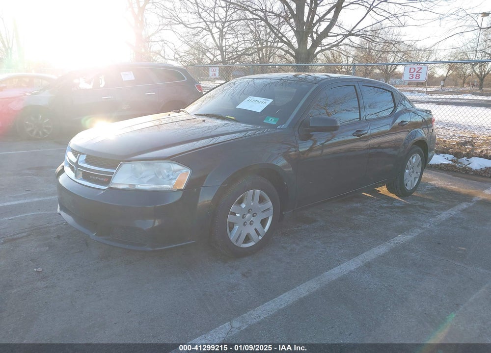 2013 DODGE AVENGER VIN: 1C3CDZAB1DN772753