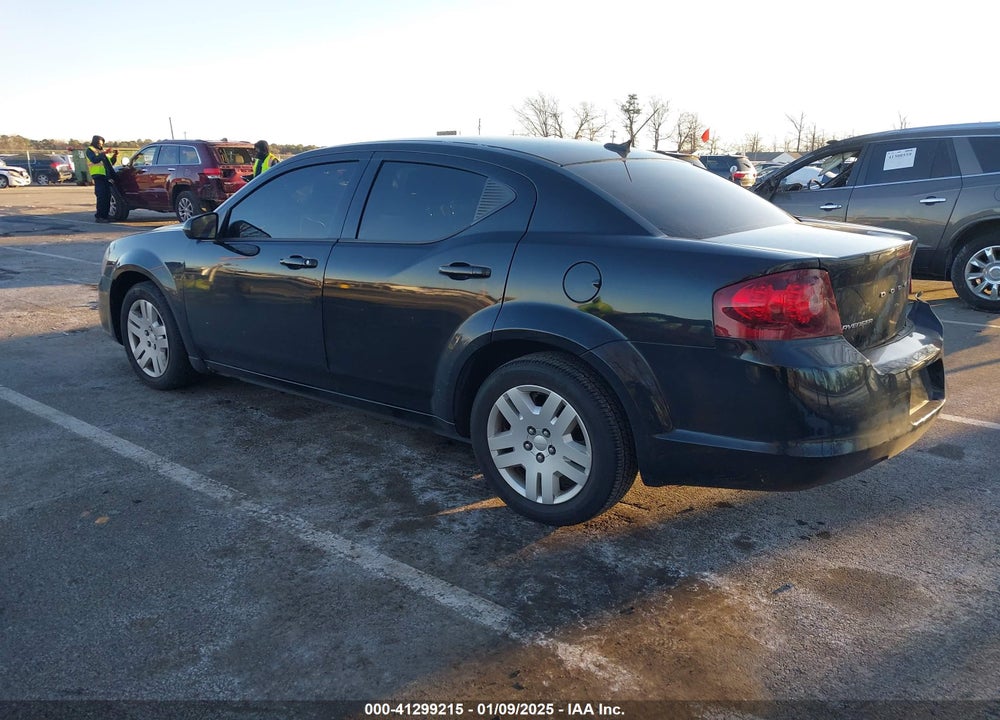 2013 DODGE AVENGER VIN: 1C3CDZAB1DN772753