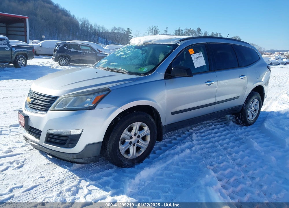 2013 CHEVROLET TRAVERSE LS VIN: 1GNKVFKD1DJ104162