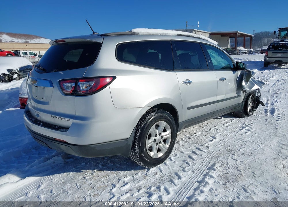 2013 CHEVROLET TRAVERSE LS VIN: 1GNKVFKD1DJ104162