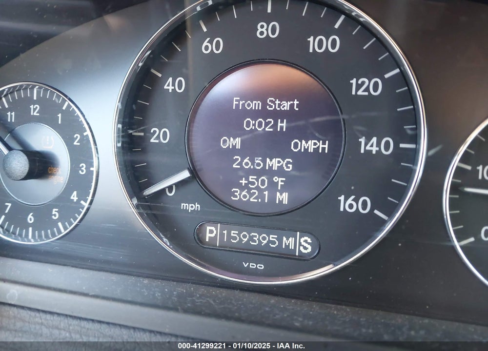 2008 MERCEDES-BENZ E 320 BLUETEC VIN: WDBUF22X18B287255