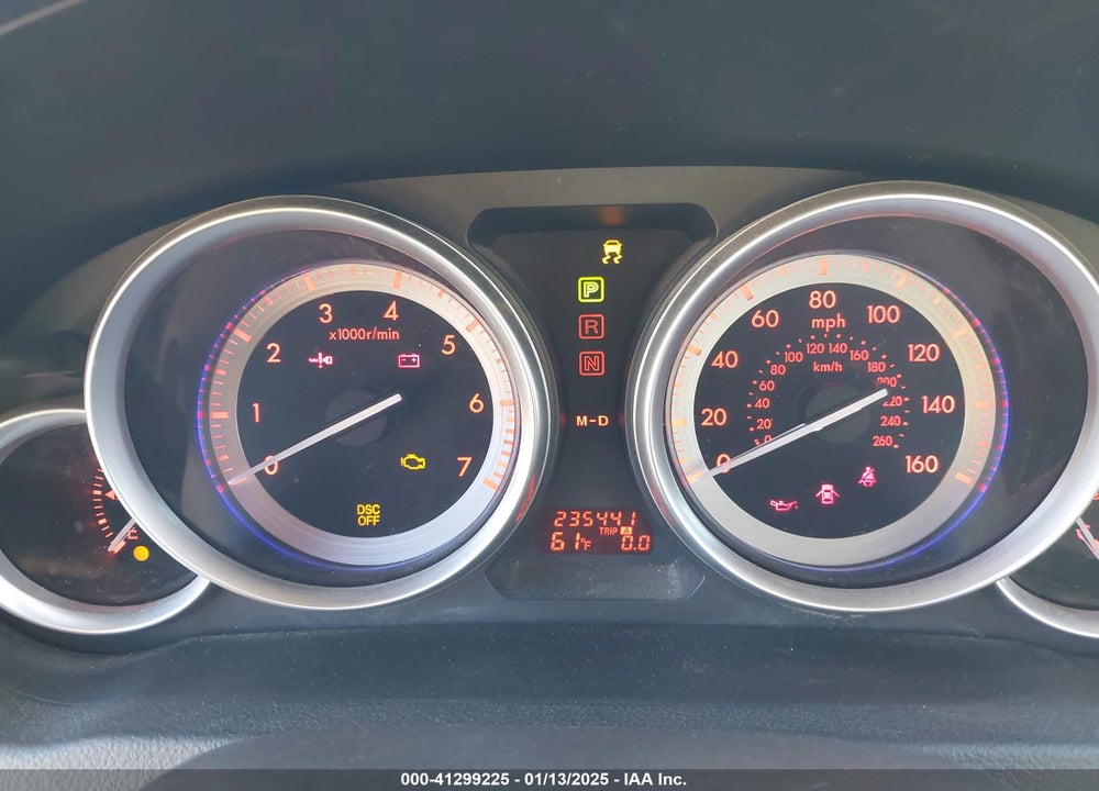 2009 MAZDA MAZDA6 VIN: 1YVHP82A395M28478