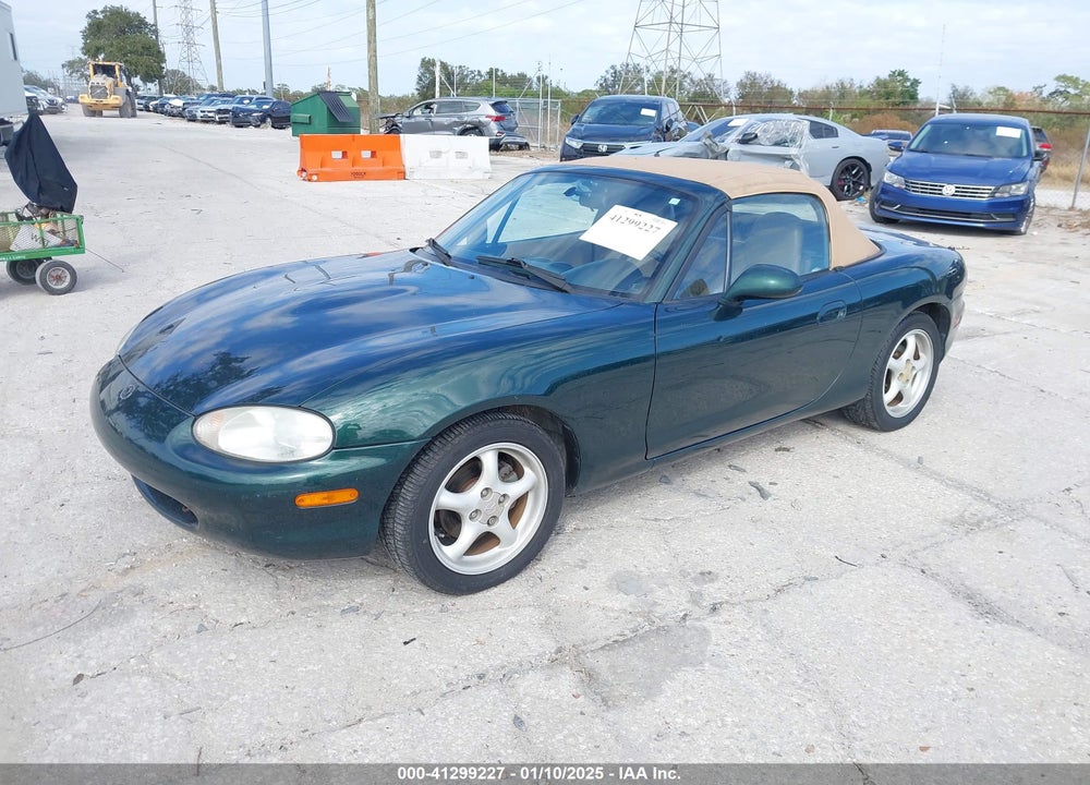1999 MAZDA MX-5 MIATA LEATHER PKG/POPULAR EQUIPMENT PKG/SPORTS PKG/TOURING PKG VIN: JM1NB3535X0113442