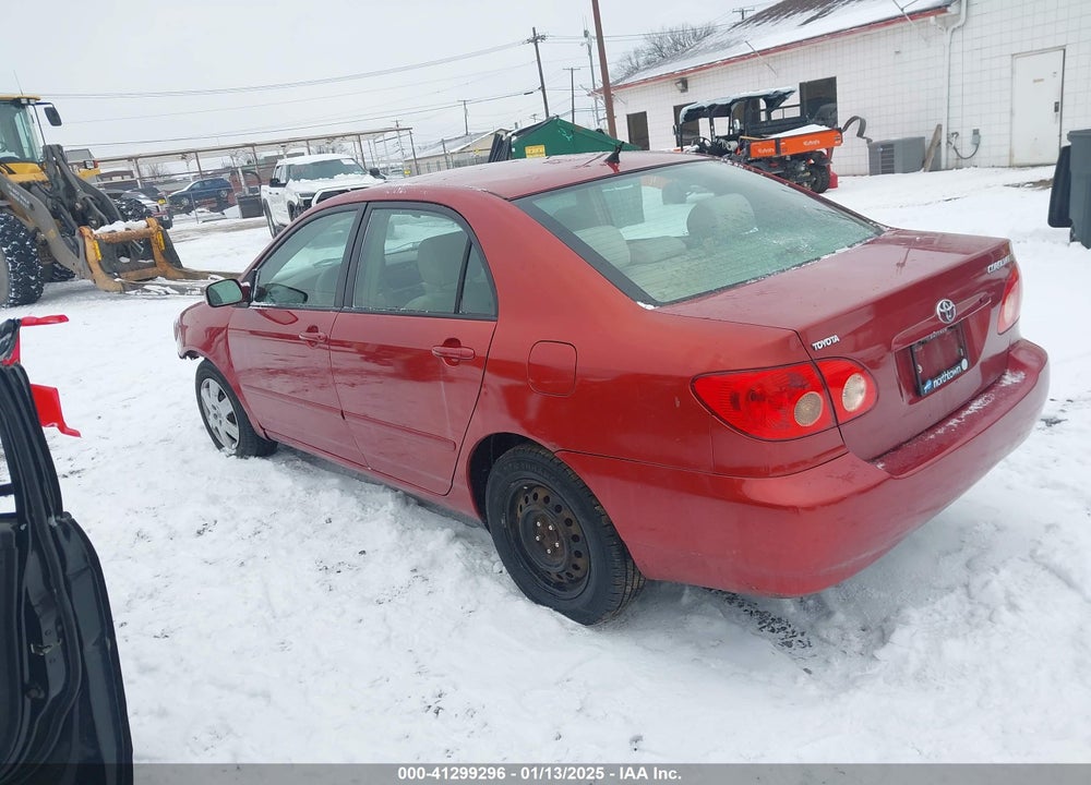 2005 TOYOTA COROLLA LE VIN: 2T1BR30E65C556998