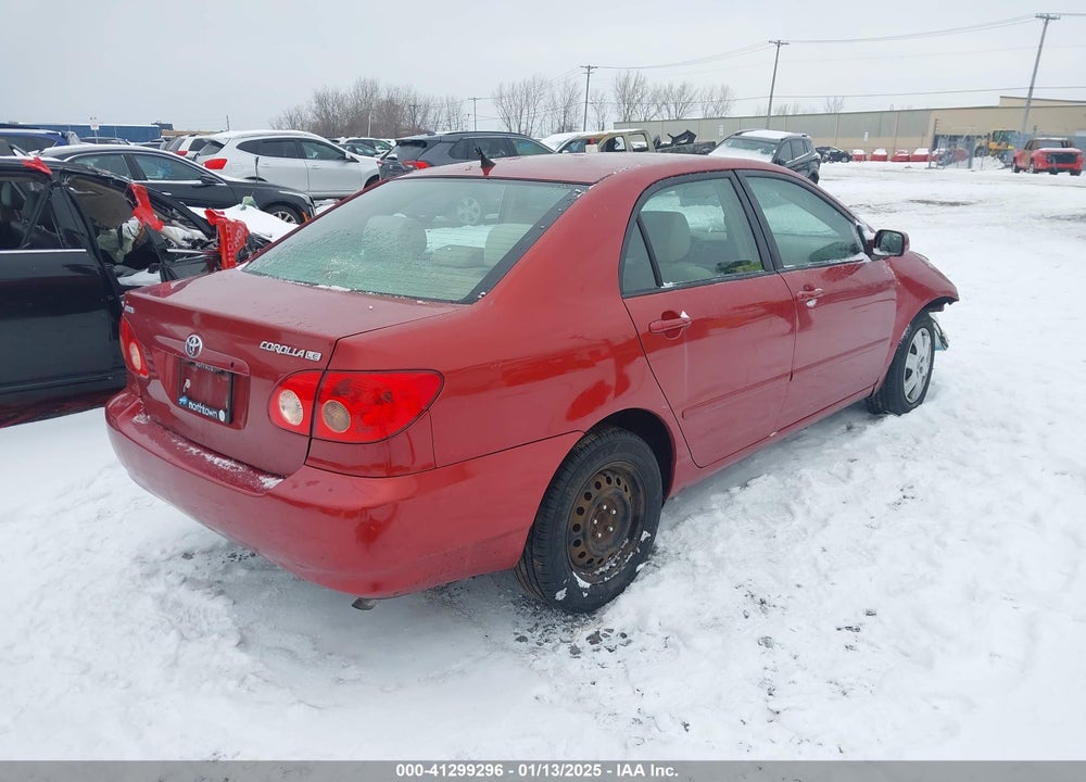 2005 TOYOTA COROLLA LE VIN: 2T1BR30E65C556998