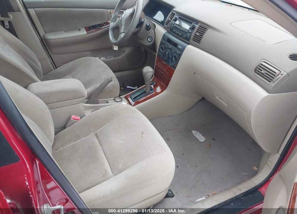 2005 TOYOTA COROLLA LE VIN: 2T1BR30E65C556998
