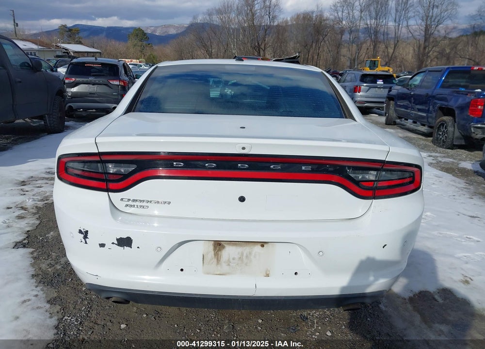 2019 DODGE CHARGER POLICE AWD VIN: 2C3CDXKT6KH749678