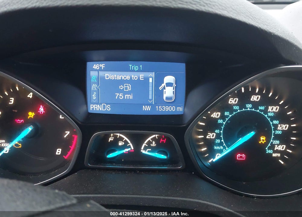 2014 FORD ESCAPE S VIN: 1FMCU0F79EUB69385