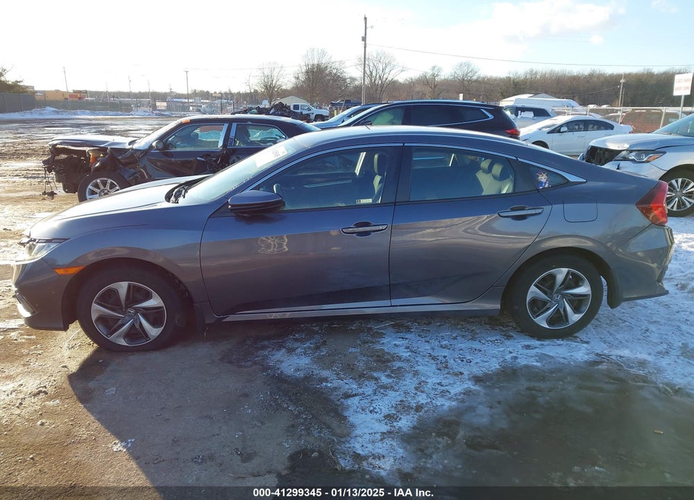 2021 HONDA CIVIC LX VIN: 19XFC2F69ME001623