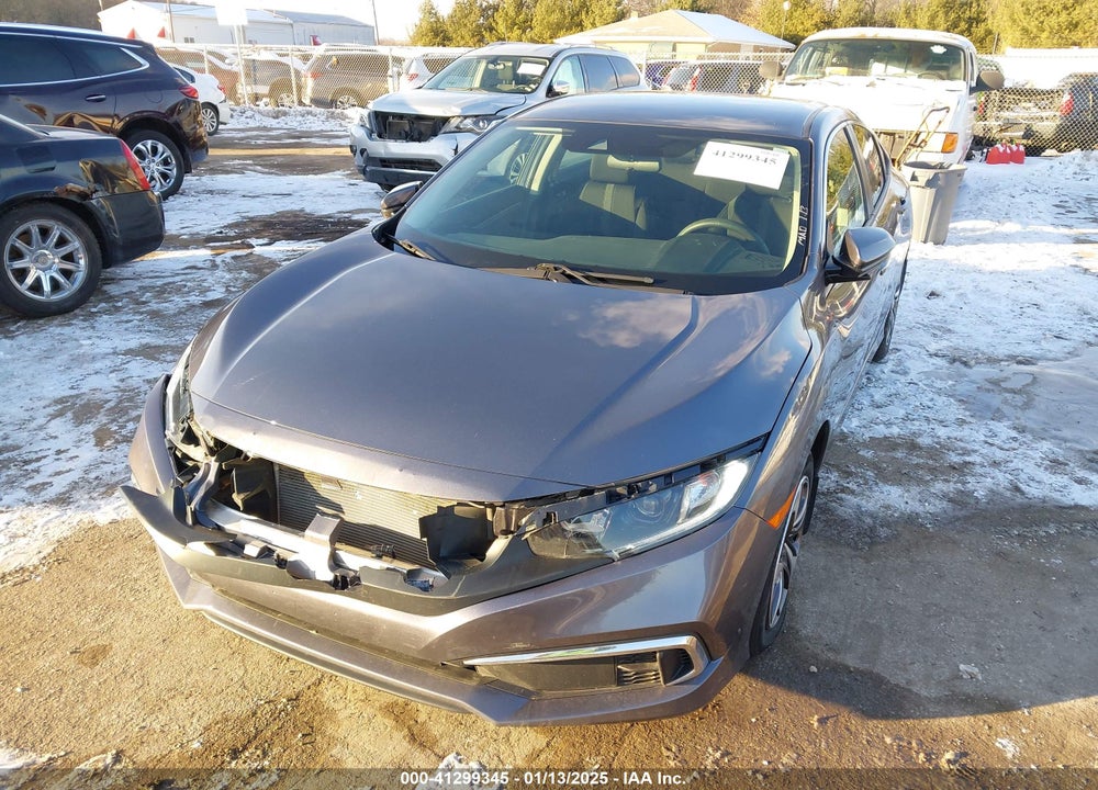 2021 HONDA CIVIC LX VIN: 19XFC2F69ME001623