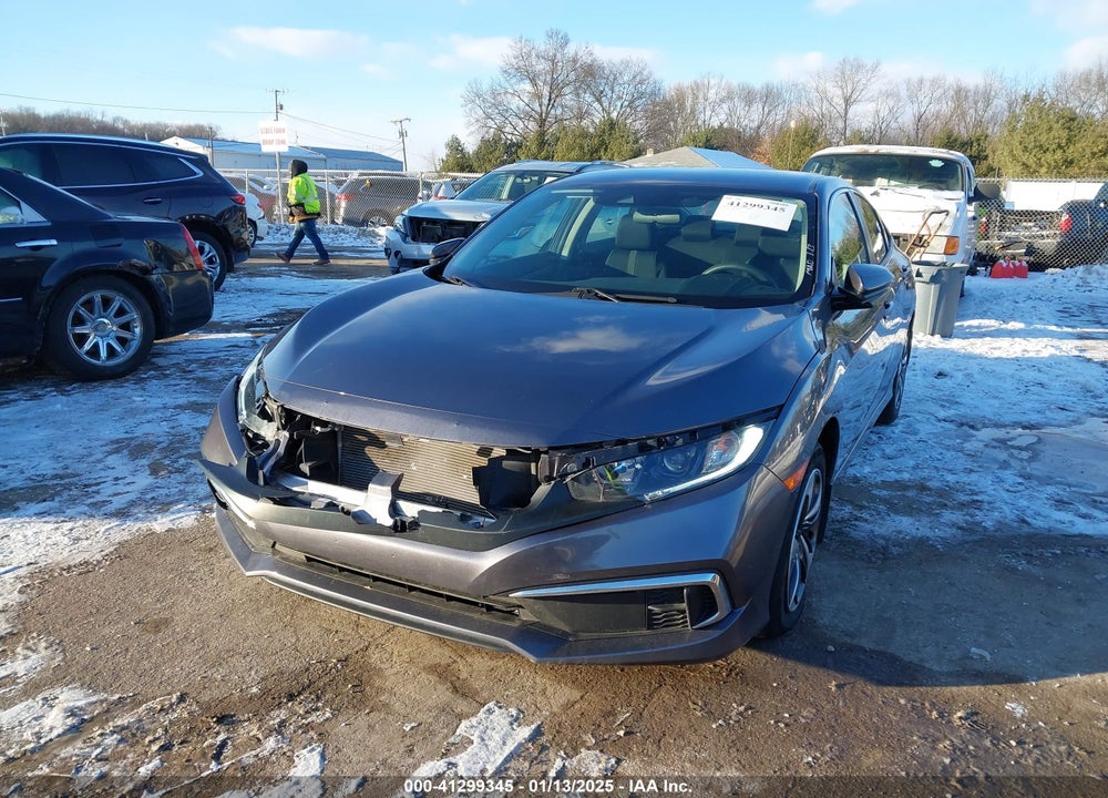 2021 HONDA CIVIC LX VIN: 19XFC2F69ME001623