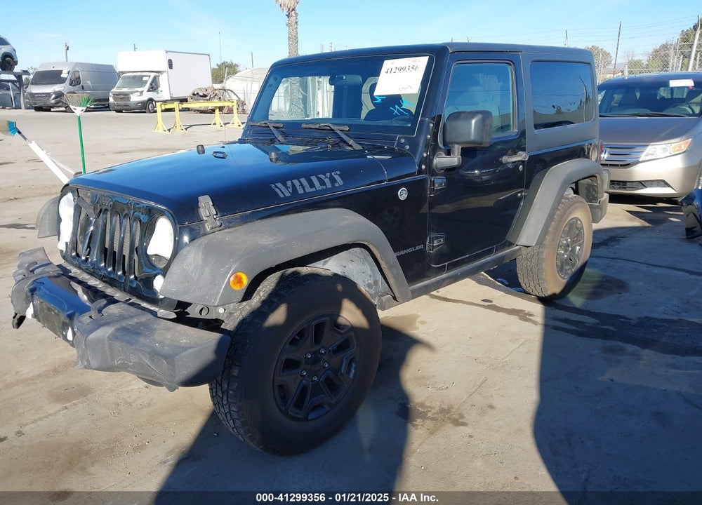 2016 JEEP WRANGLER WILLYS WHEELER VIN: 1C4AJWAG7GL120046
