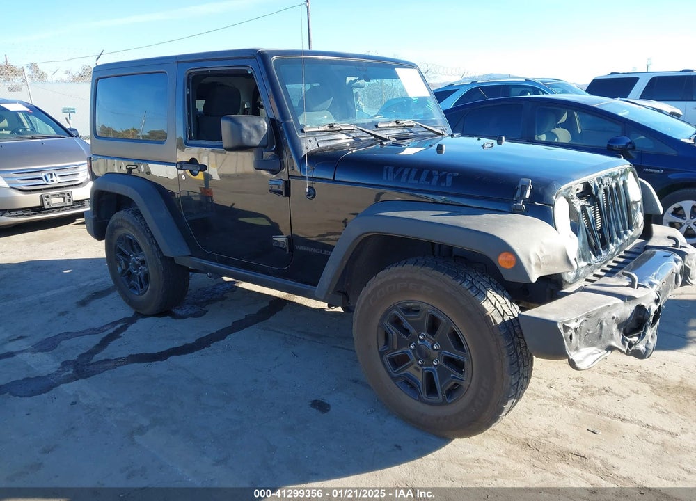 2016 JEEP WRANGLER WILLYS WHEELER VIN: 1C4AJWAG7GL120046