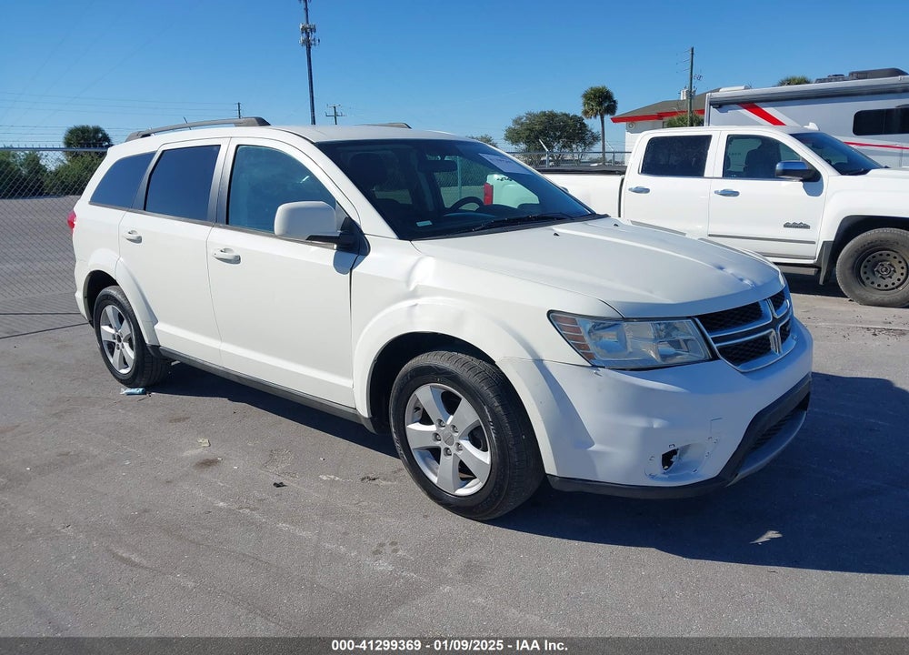 2012 DODGE JOURNEY SXT VIN: 3C4PDCBG1CT254788