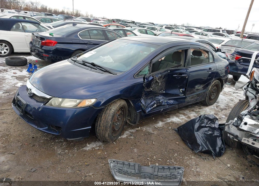 2009 HONDA CIVIC VIN: 2HGFA16549H546620