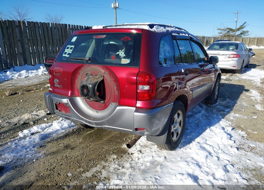 2004 TOYOTA RAV4 VIN: JTEGD20V840037664