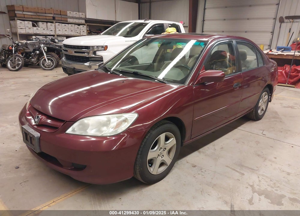 2004 HONDA CIVIC EX VIN: 2HGES26824H508952