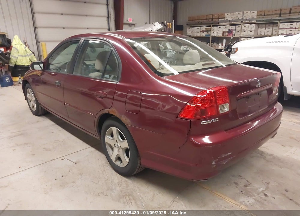 2004 HONDA CIVIC EX VIN: 2HGES26824H508952