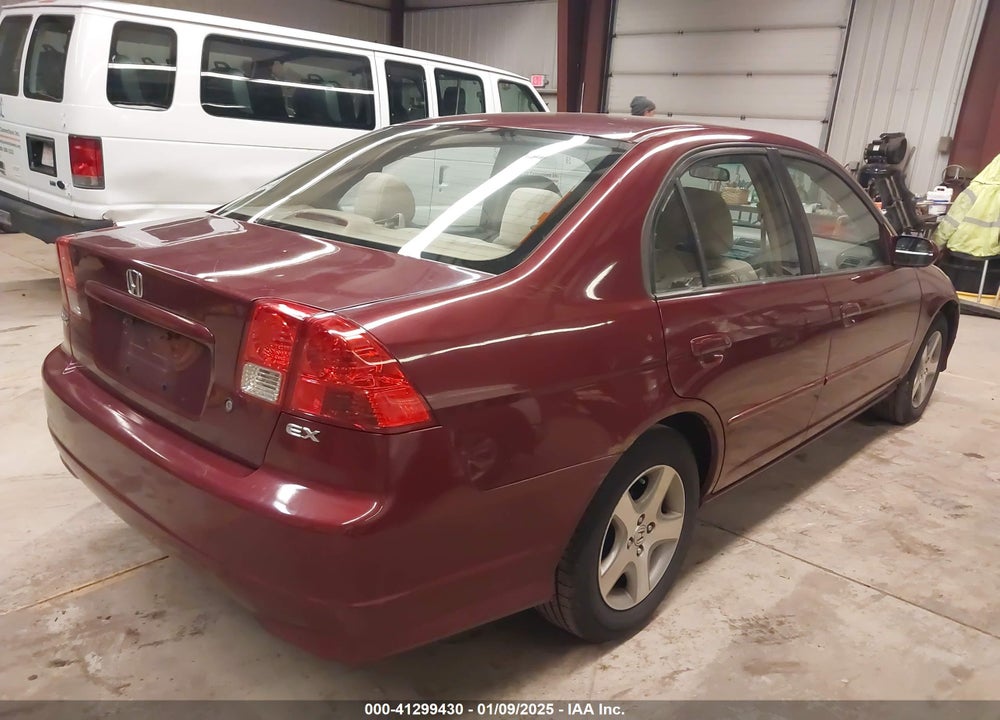 2004 HONDA CIVIC EX VIN: 2HGES26824H508952