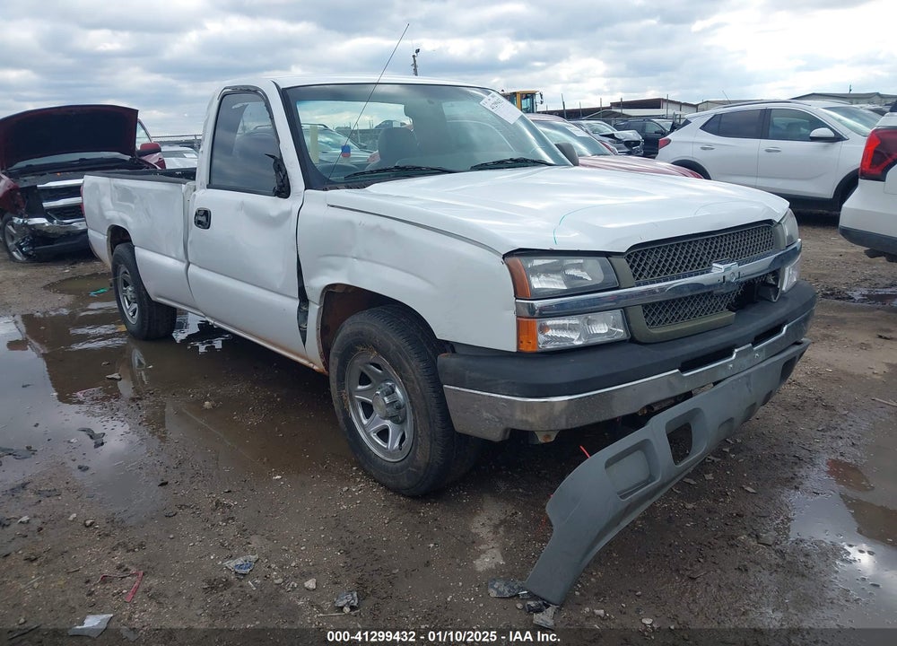 2005 CHEVROLET SILVERADO 1500 WORK TRUCK VIN: 1GCEC14V95Z147431