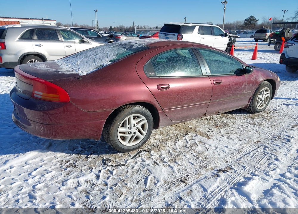 2001 DODGE INTREPID SE VIN: 2B3HD46R81H510812