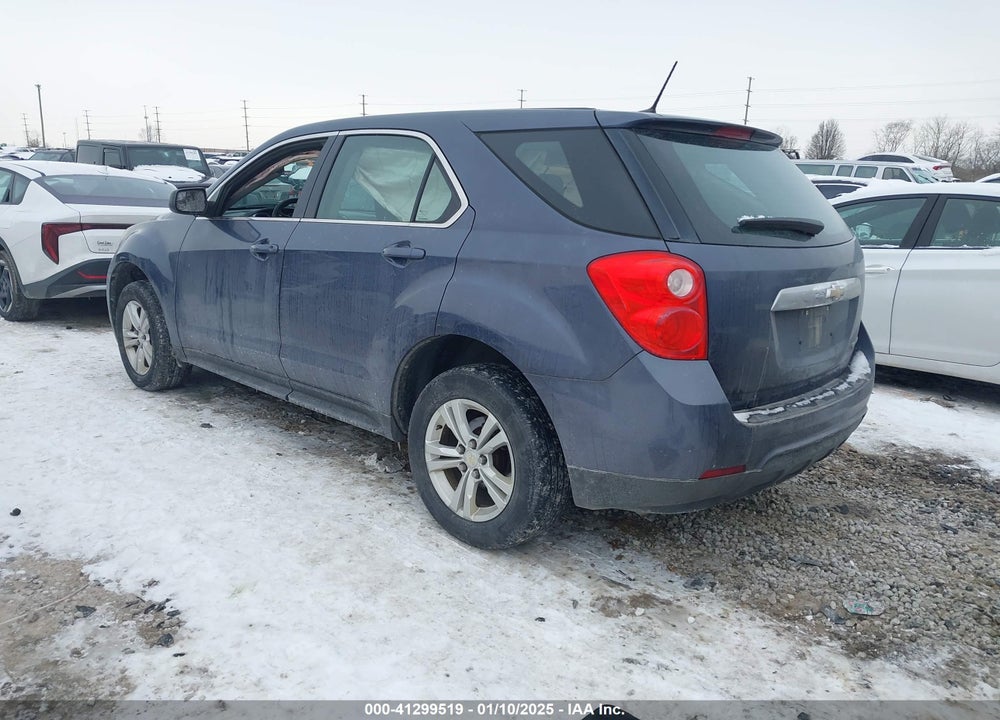 2013 CHEVROLET EQUINOX LS VIN: 2GNALBEK0D6363808
