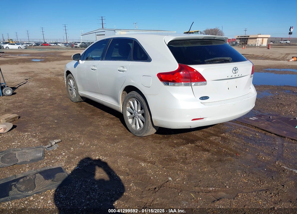 2012 TOYOTA VENZA LE VIN: 4T3ZA3BB9CU060654