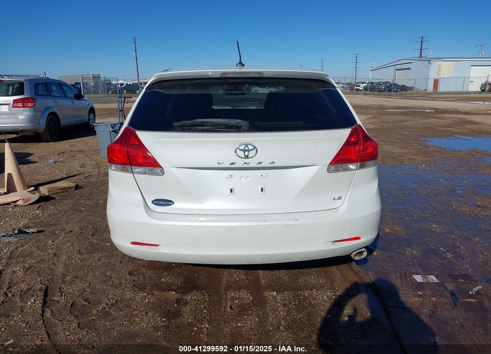 2012 TOYOTA VENZA LE VIN: 4T3ZA3BB9CU060654