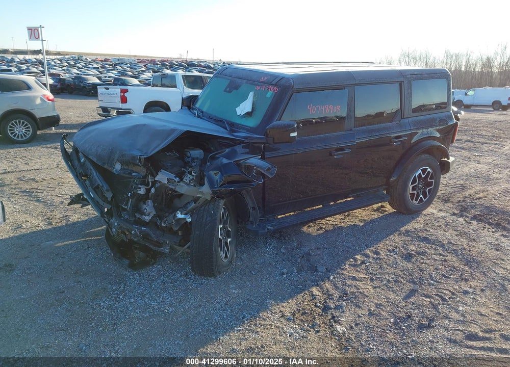 2022 FORD BRONCO OUTER BANKS VIN: 1FMDE5BH0NLB07571