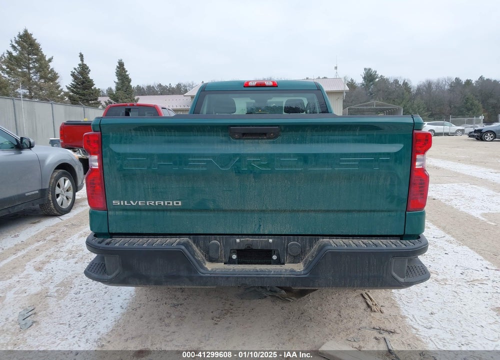 2022 CHEVROLET SILVERADO 1500 2WD LONG BED WT VIN: 3GCNAAEK0NG588651