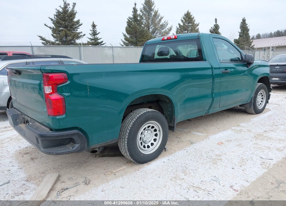 2022 CHEVROLET SILVERADO 1500 2WD LONG BED WT VIN: 3GCNAAEK0NG588651