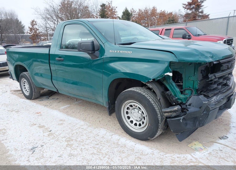 2022 CHEVROLET SILVERADO 1500 2WD LONG BED WT VIN: 3GCNAAEK0NG588651