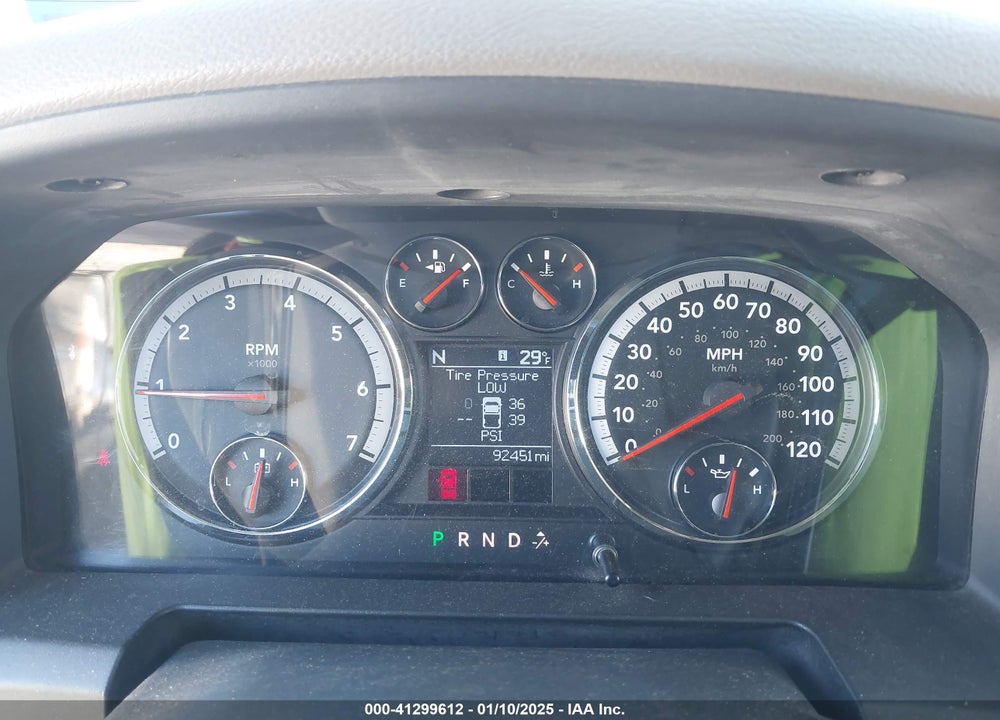 2010 DODGE RAM 1500 VIN: 1D7RV1GT8AS175087