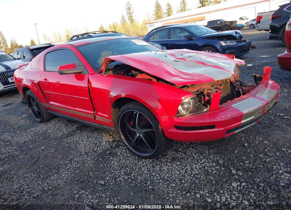 2005 FORD MUSTANG V6 DELUXE/V6 PREMIUM VIN: 1ZVFT80N055115121