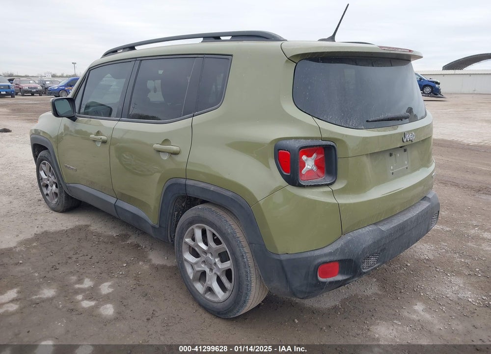 2015 JEEP RENEGADE LATITUDE VIN: ZACCJABT4FPB97510