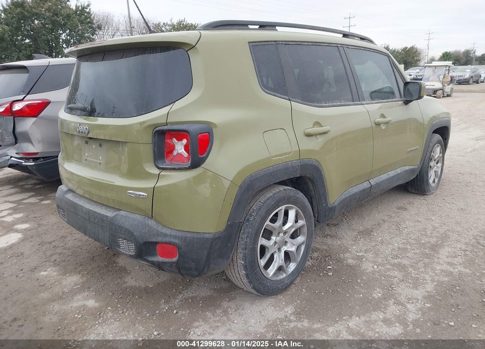 2015 JEEP RENEGADE LATITUDE VIN: ZACCJABT4FPB97510
