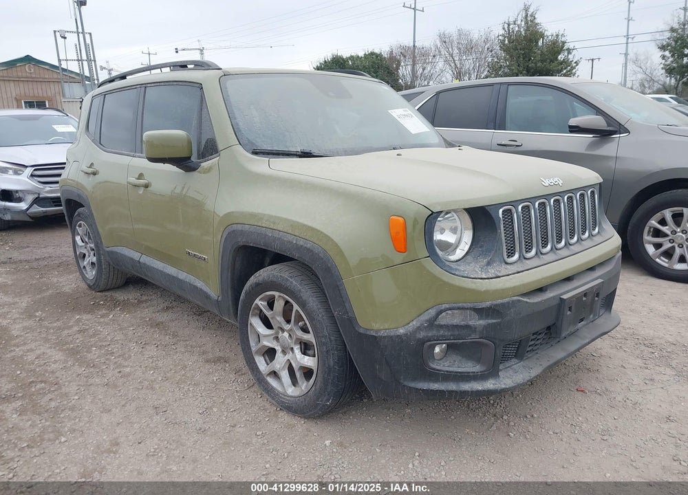 2015 JEEP RENEGADE LATITUDE VIN: ZACCJABT4FPB97510