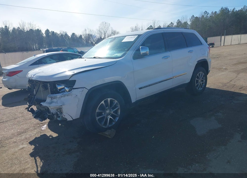 2013 JEEP GRAND CHEROKEE OVERLAND VIN: 1C4RJECG0DC604632