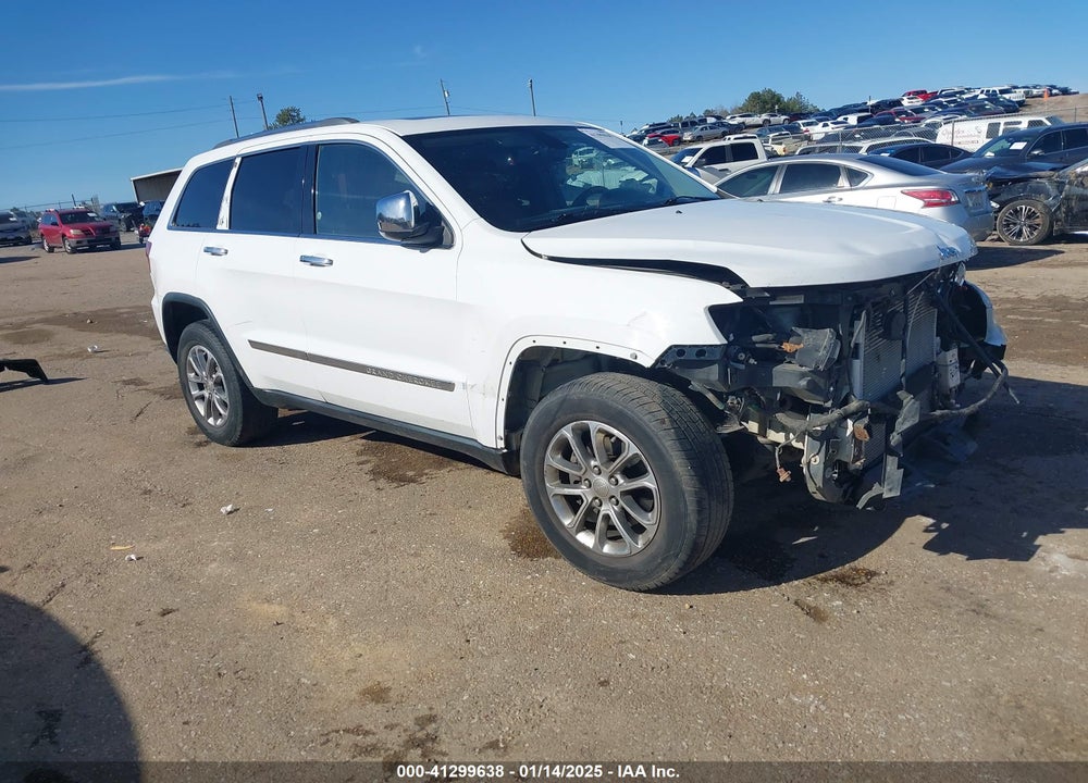 2013 JEEP GRAND CHEROKEE OVERLAND VIN: 1C4RJECG0DC604632